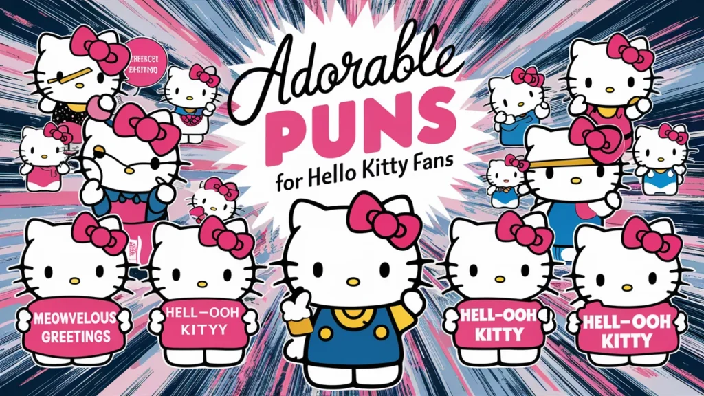 Adorable Puns for Hello Kitty Fans