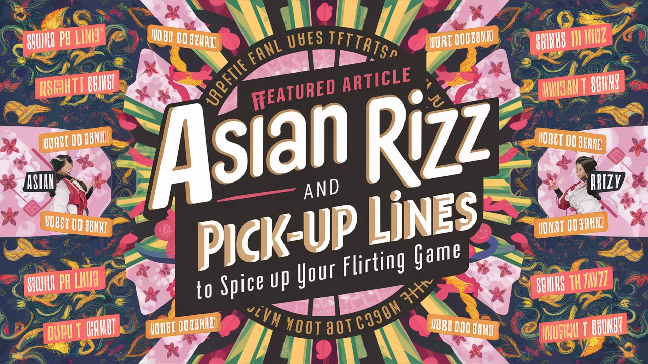 Asian Rizz & Pick Up Lines to Spice Up Your Flirting Game