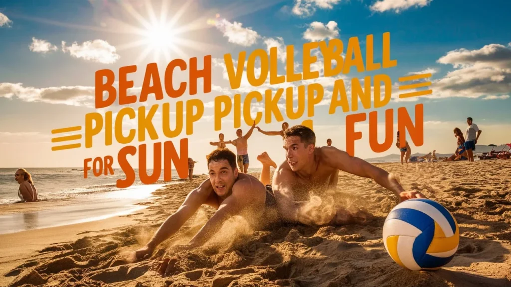 Beach Volleyball Pickup Lines for Sun and Fun