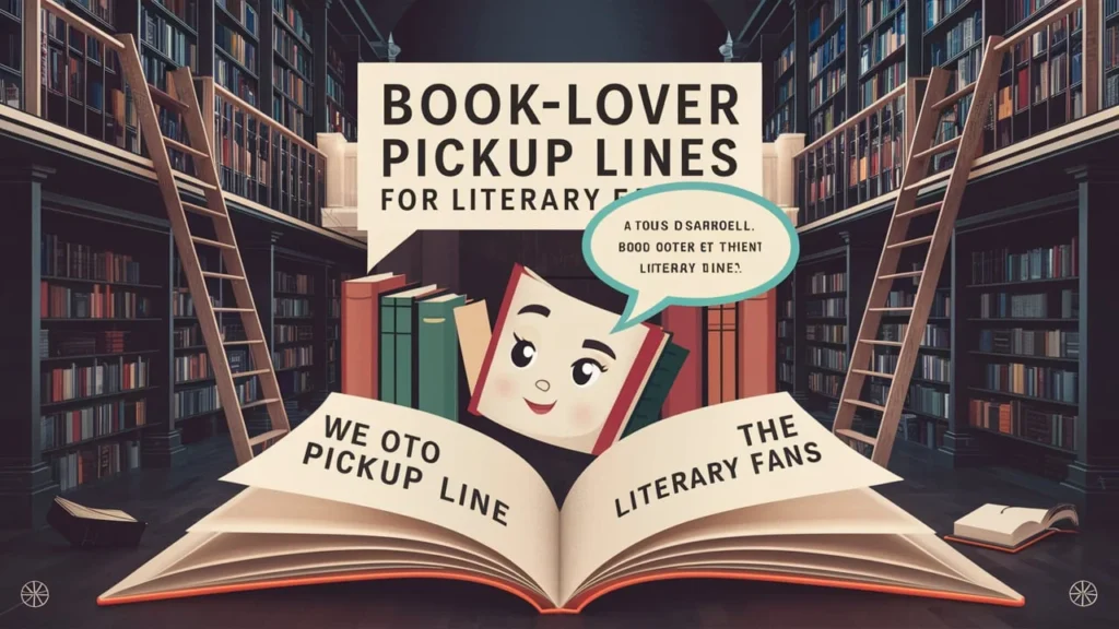 Book-Lover Pickup Lines for Literary Fans