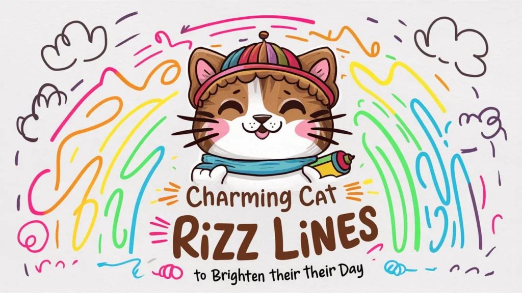 Charming Cat Rizz Lines to Brighten Their Day