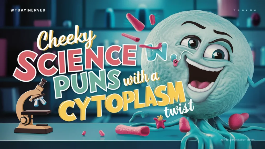 Cheeky Science Puns with a Cytoplasm Twist