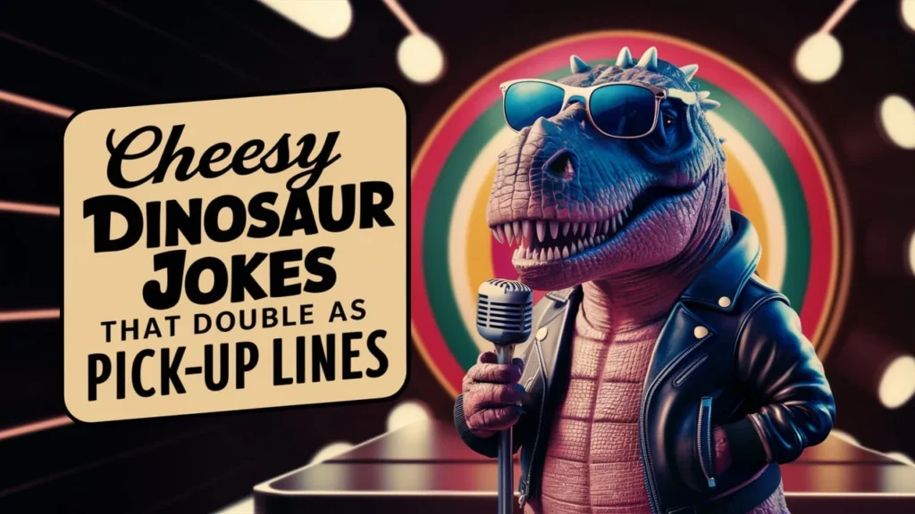 Cheesy Dinosaur Jokes That Double as Pick-Up Lines