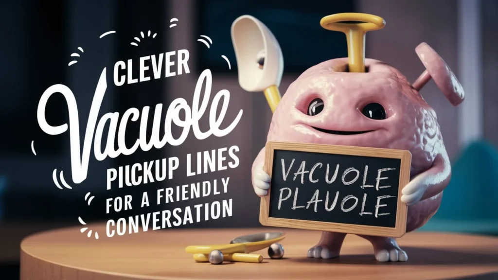 Clever Vacuole Pickup Lines for a Friendly Conversation