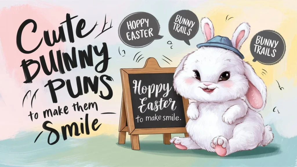 Cute Bunny Puns to Make Them Smile