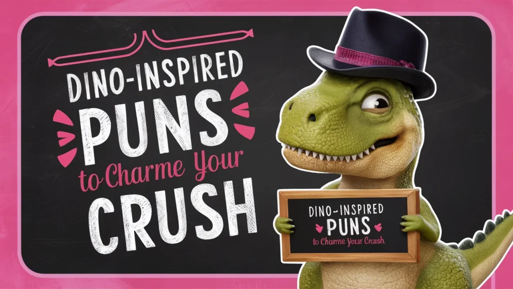 Dino-Inspired Puns to Charm Your Crush