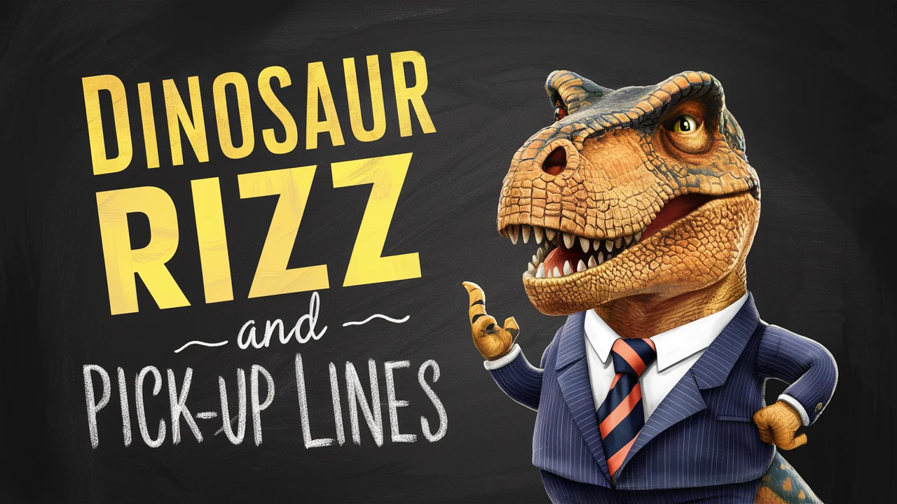 Dinosaur Rizz & Pick-Up Lines to Impress Your Jurassic Crush