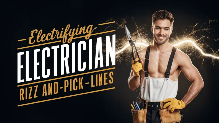 Electrifying Electrician Rizz & Pick Up Lines