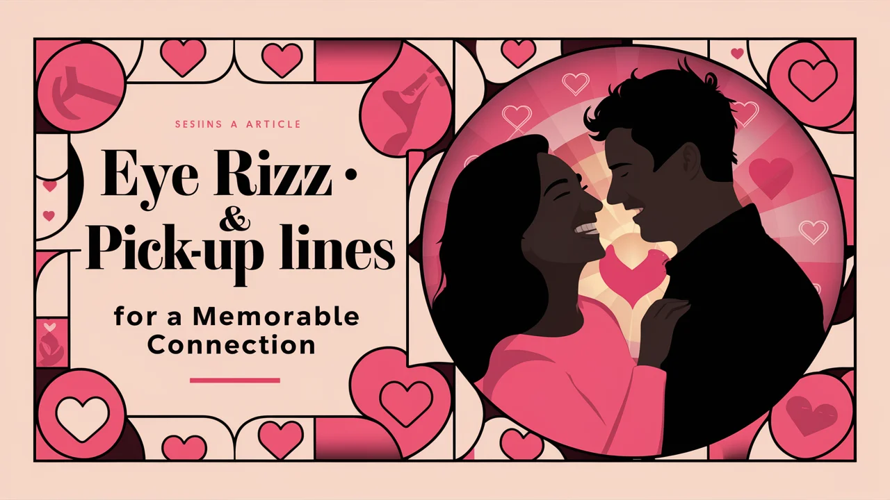 Eye Rizz & Pick-Up Lines for a Memorable Connection