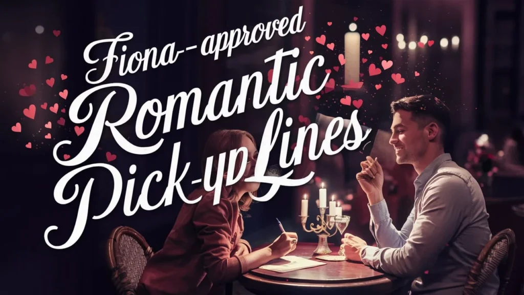 Fiona-Approved Romantic Pick-Up Lines