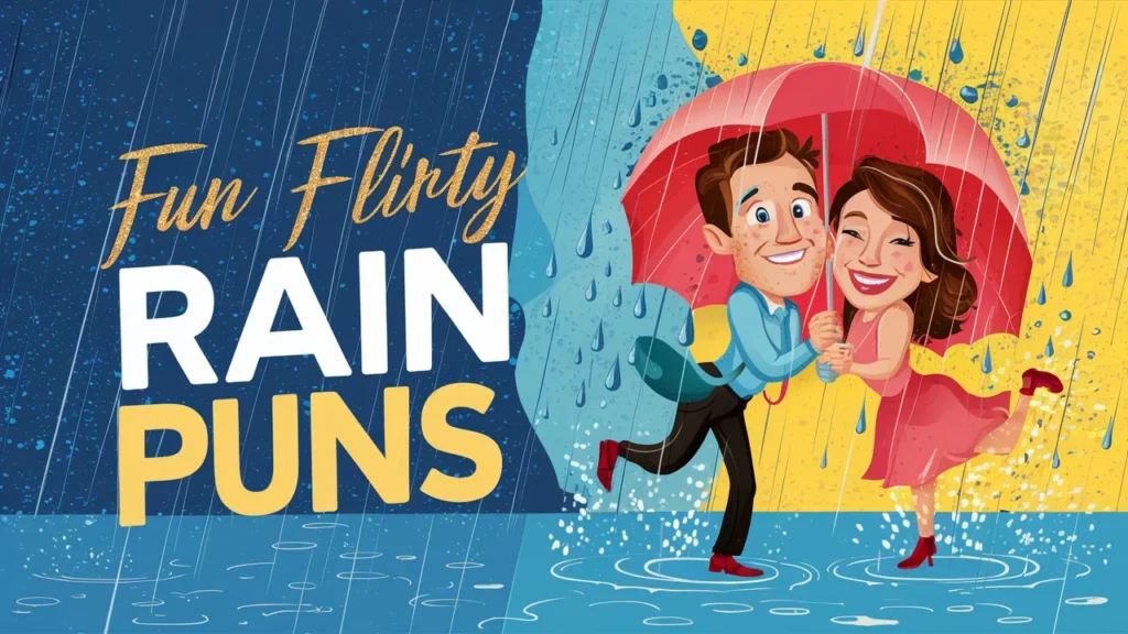 Fun and Flirty Rain Puns