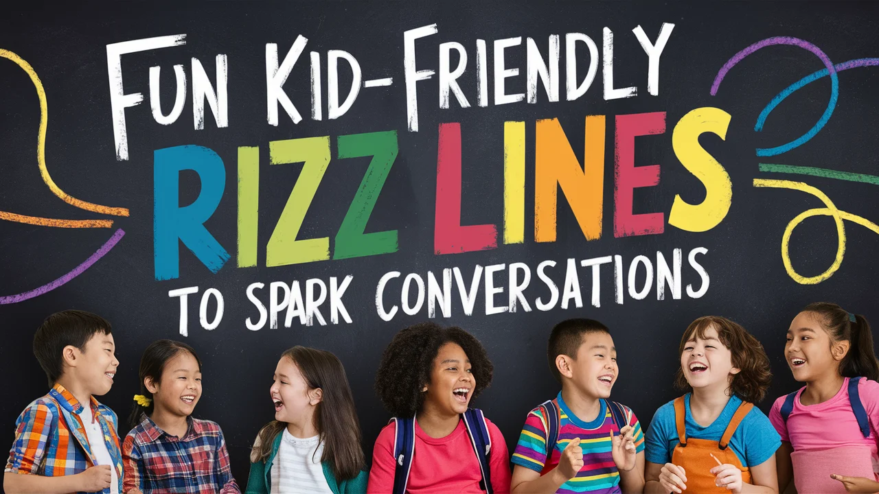 Fun Kid-Friendly Rizz Lines to Spark Conversations and Impress Your Crush