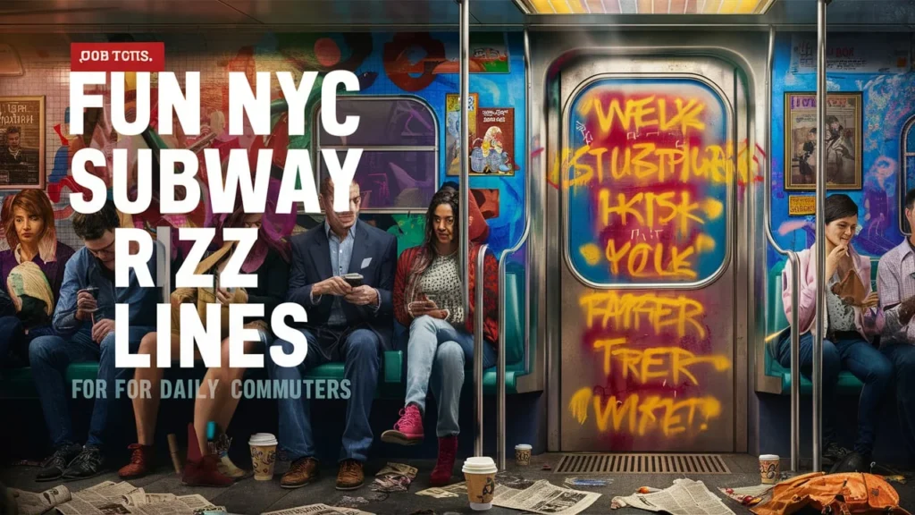 Fun NYC Subway Rizz Lines for Daily Commuters