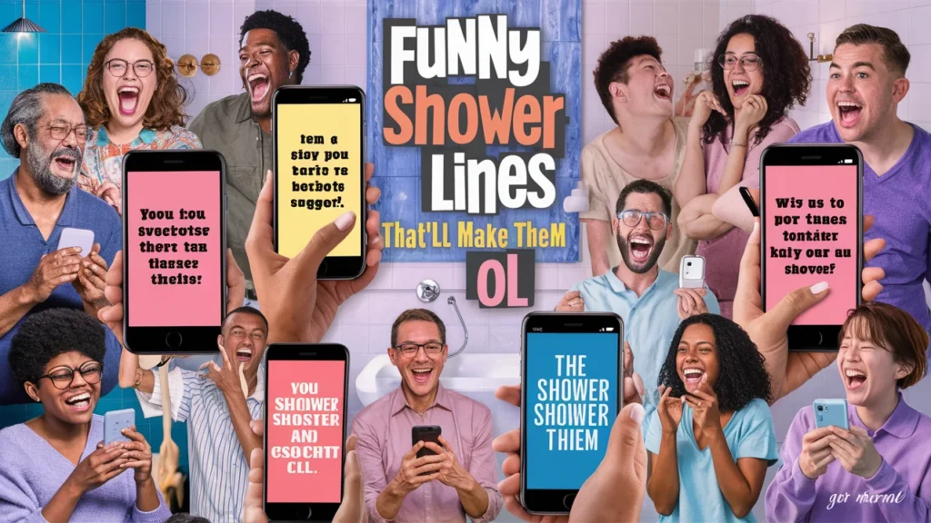 Funny Shower Lines That’ll Make Them LOL