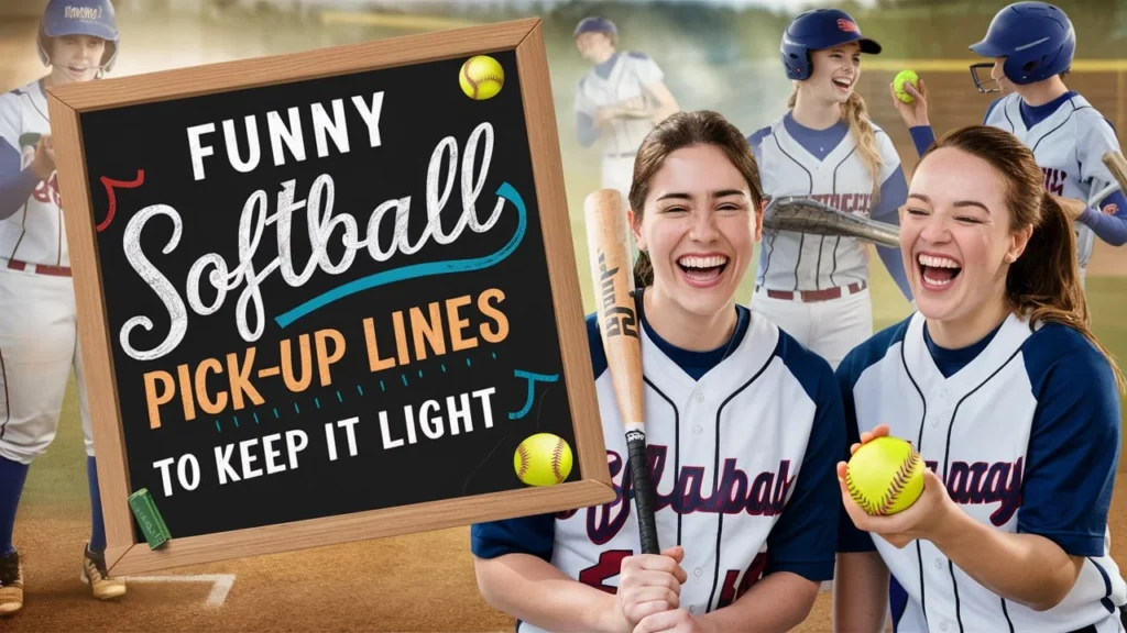 Funny Softball Pick-Up Lines to Keep It Light