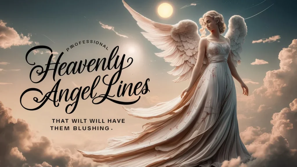 Heavenly Angel Lines That Will Have Them Blushing