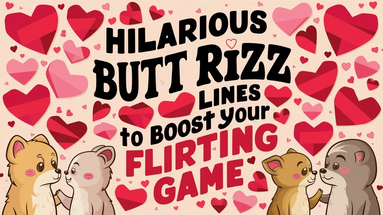 Hilarious Butt Rizz Lines to Boost Your Flirting Game