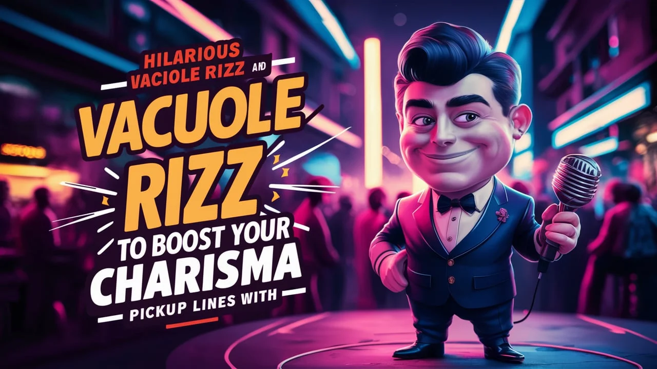 Hilarious Vacuole Rizz & Pickup Lines to Boost Your Charisma and Connections