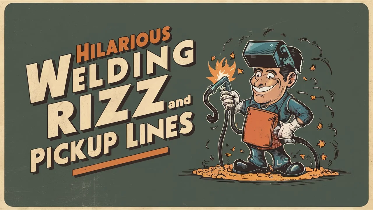 Hilarious Welding Rizz & pickup Lines to Spark Connections and Charm Your Crush