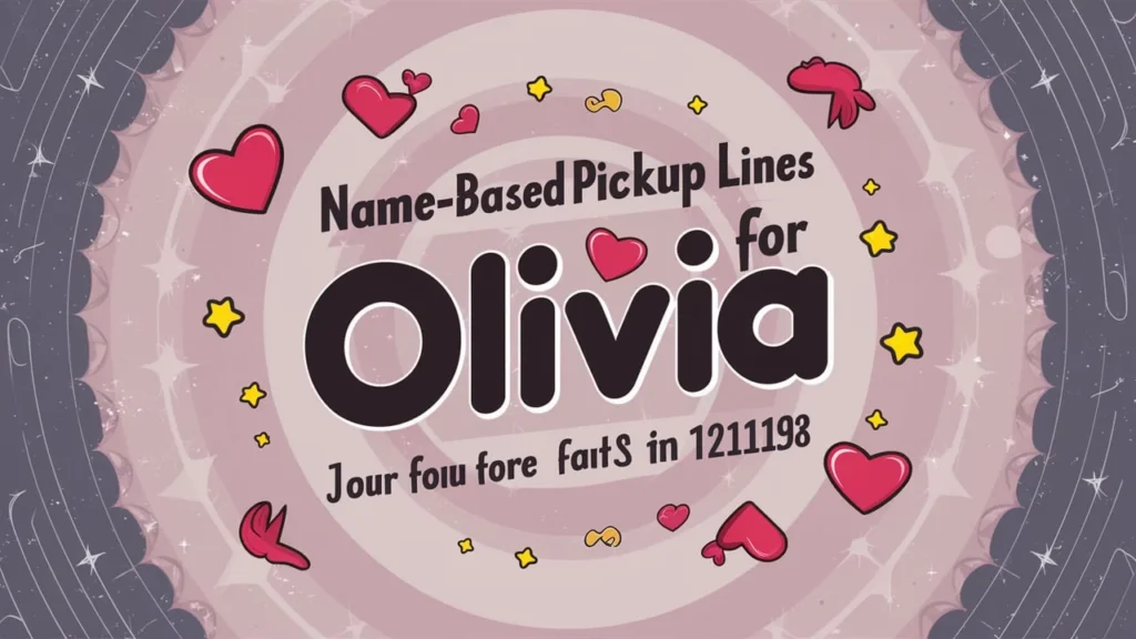 Name-Based Pickup Lines for Olivia