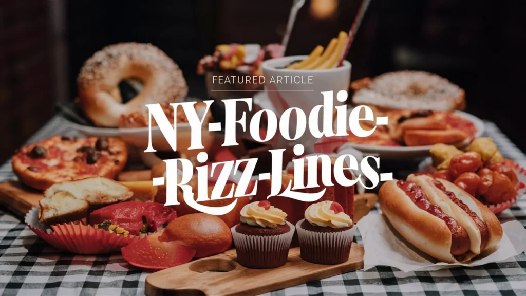 NY Foodie Rizz Lines