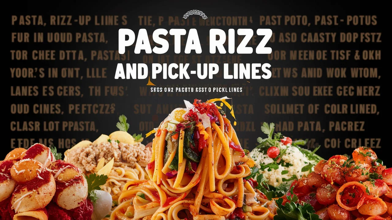 Pasta Rizz & Pick-Up Lines to Charm and Delight in Conversation