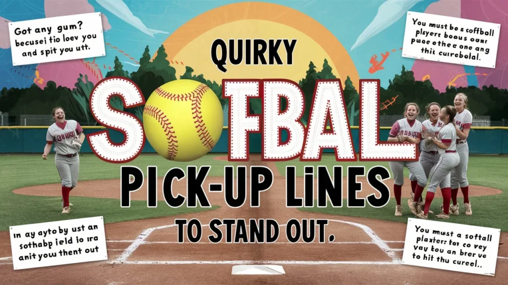 Quirky Softball Pick-Up Lines to Stand Out