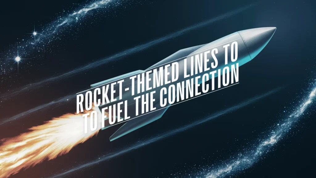 Rocket-Themed Lines to Fuel the Connection