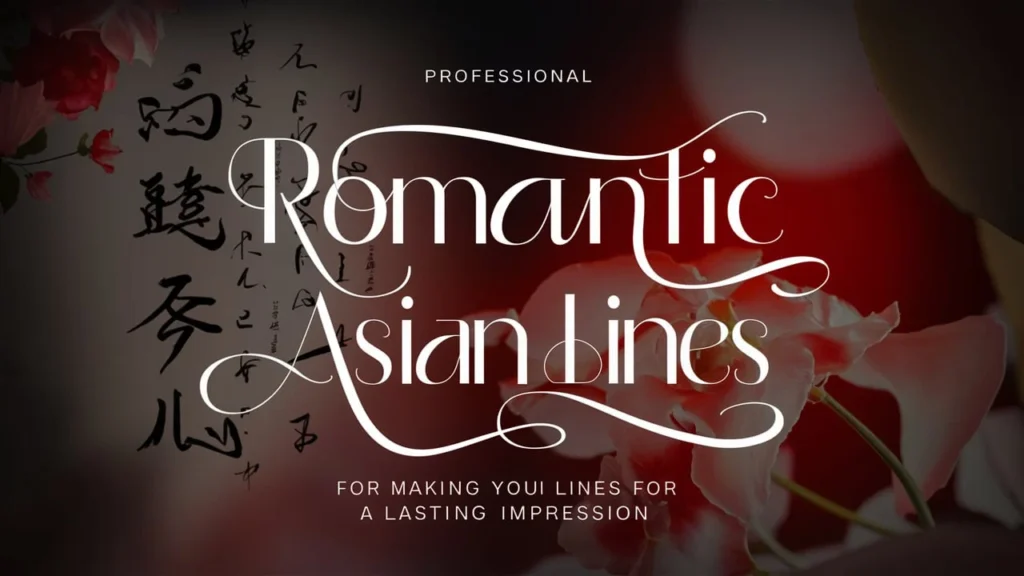 Romantic Asian Rizz Lines for Making a Lasting Impression