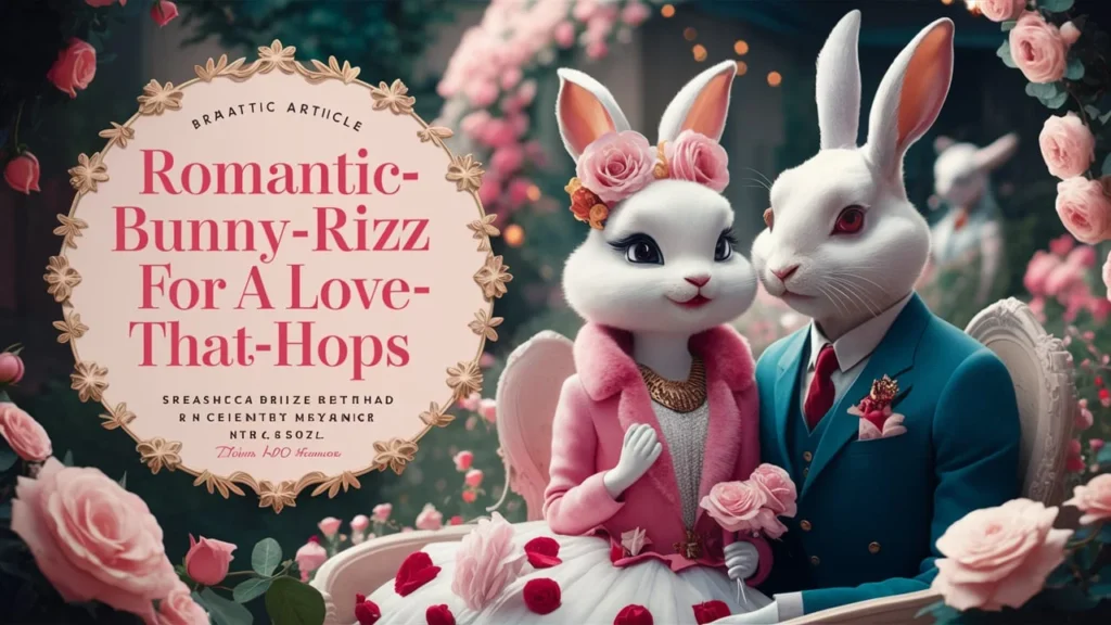 Romantic Bunny Rizz for a Love That Hops