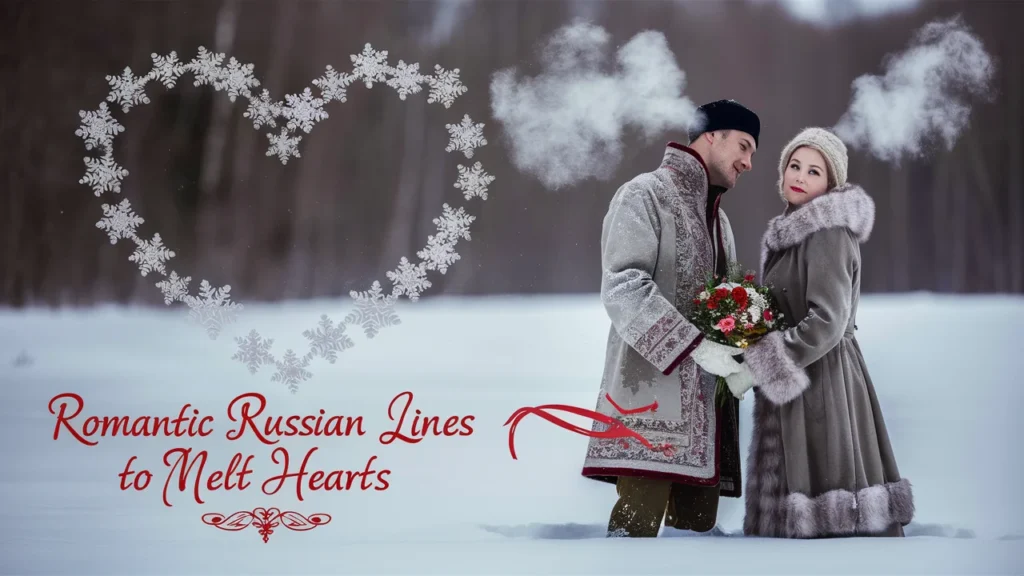 Romantic Russian Lines to Melt Hearts