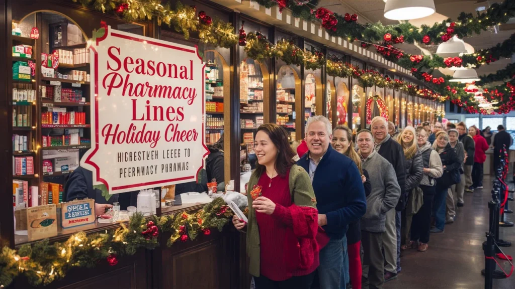 Seasonal Pharmacy Lines for Holiday Cheer