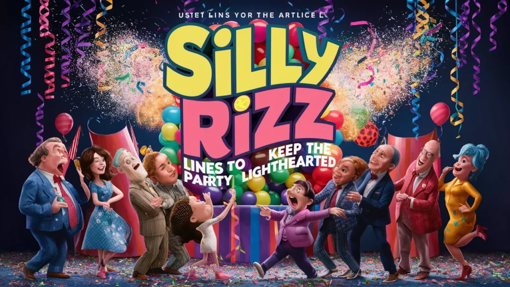 Silly Rizz Lines to Keep the Party Lighthearted