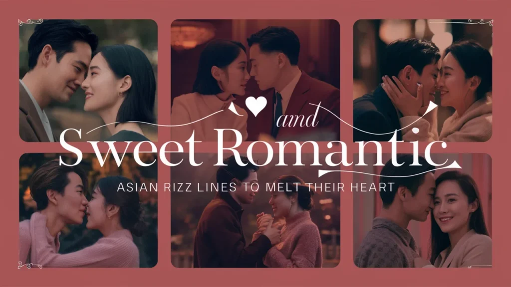 Sweet and Romantic Asian Rizz Lines to Melt Their Heart