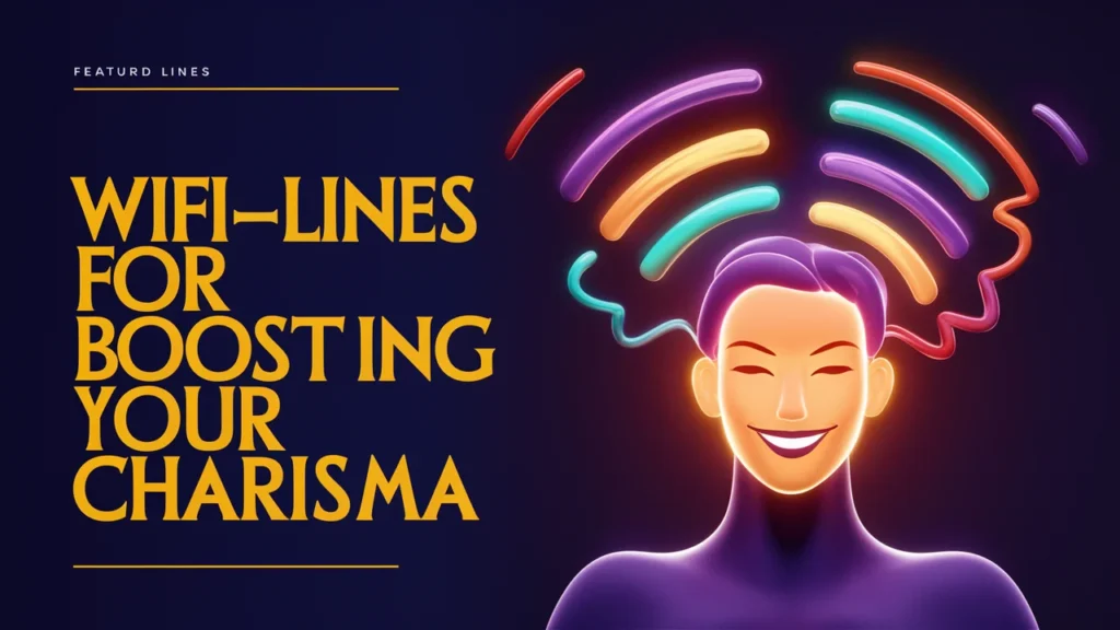 Wifi Lines for Boosting Your Charisma 