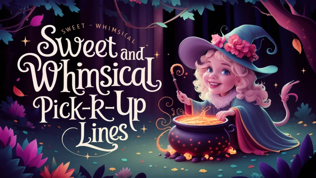 Sweet and Whimsical Witch Pick-Up Lines