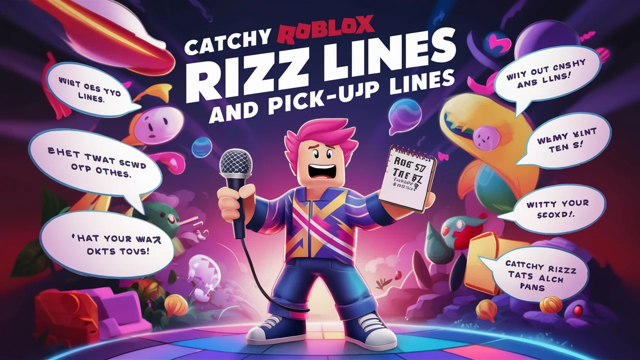 Catchy Roblox Rizz Lines & Pick-Up Lines