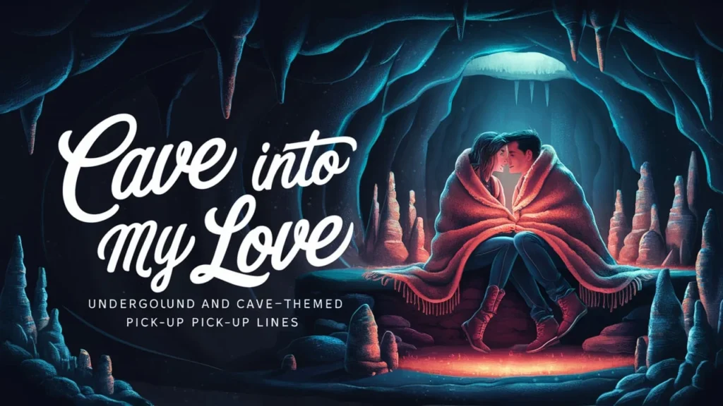 Cave Into My Love! Underground and Cave-Themed Pick-Up Lines