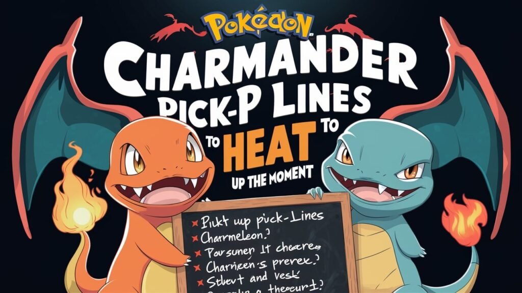 Charmander Pick-Up Lines to Heat the Moment