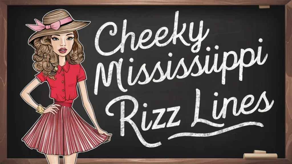 Cheeky Mississippi Rizz Lines