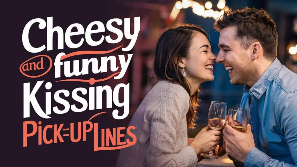 Cheesy & Funny Kissing Pick-Up Lines