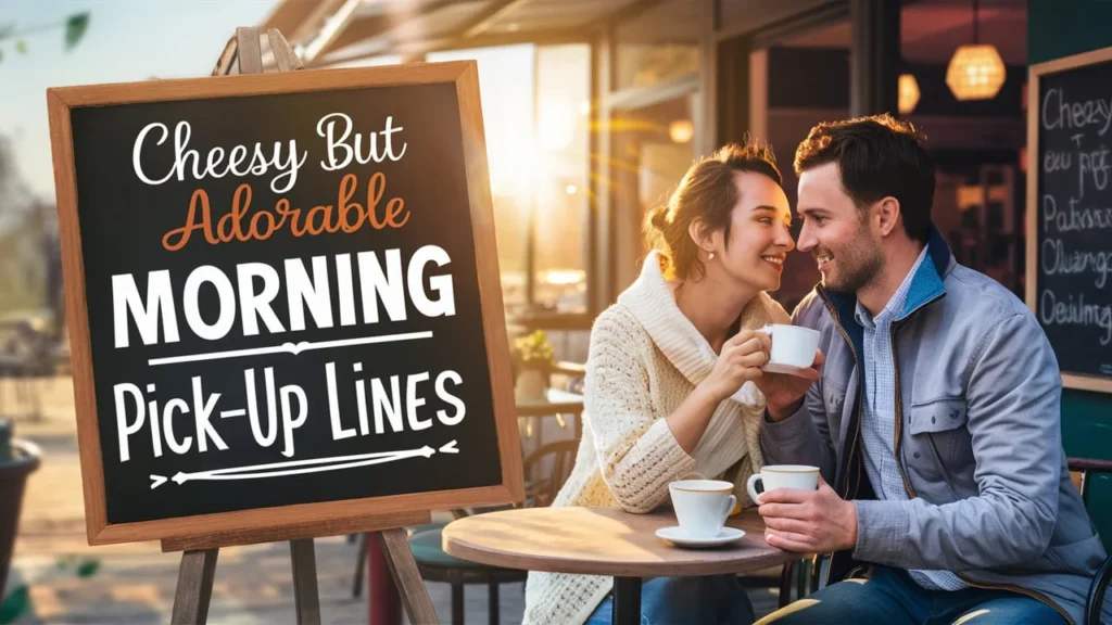 Cheesy But Adorable Morning Pick-Up Lines