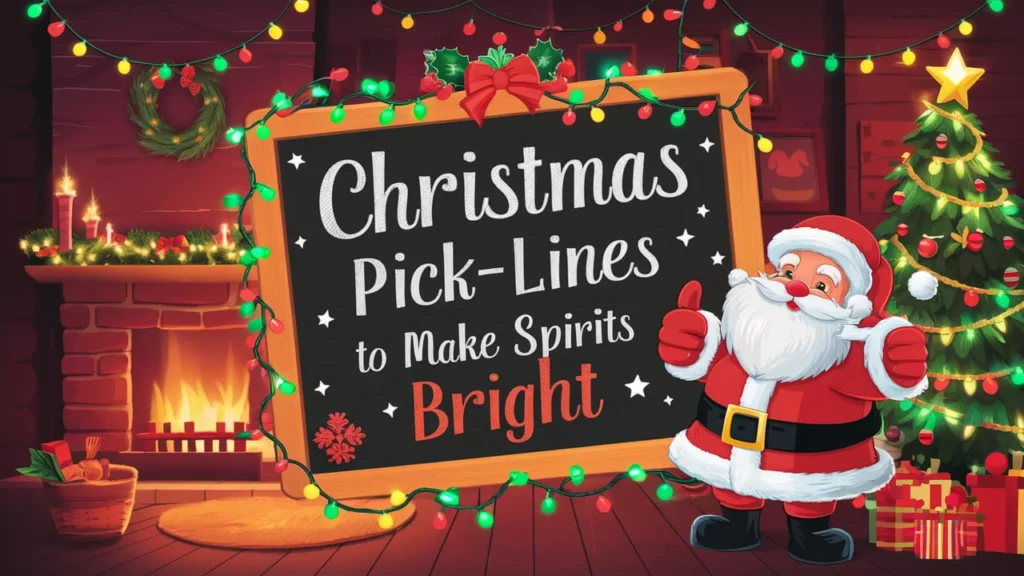 Christmas Pick-Up Lines to Make Spirits Bright