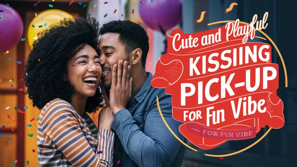 Cute & Playful Kissing Pick-Up Lines for a Fun Vibe