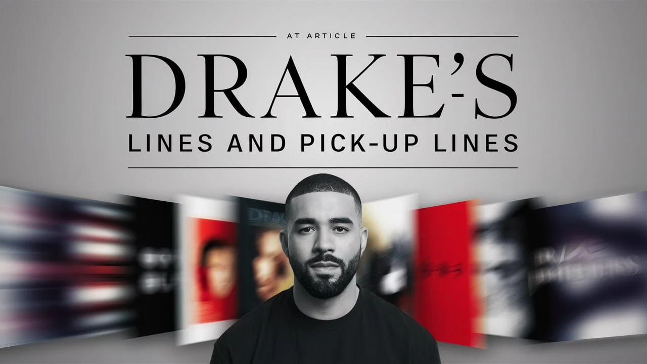 Drake Rizz Lines & Pick-Up Lines to Charm Any Conversation