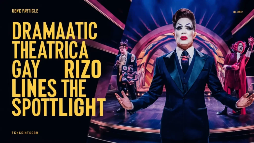 Dramatic & Theatrical Gay Rizz Lines for the Spotlight