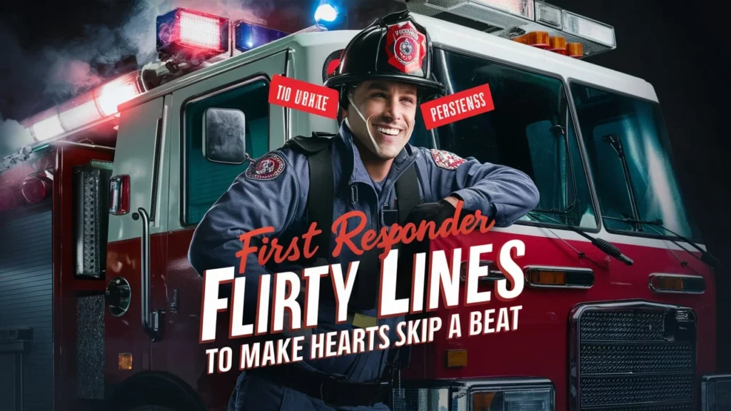 First Responder Flirty Lines to Make Hearts Skip a Beat