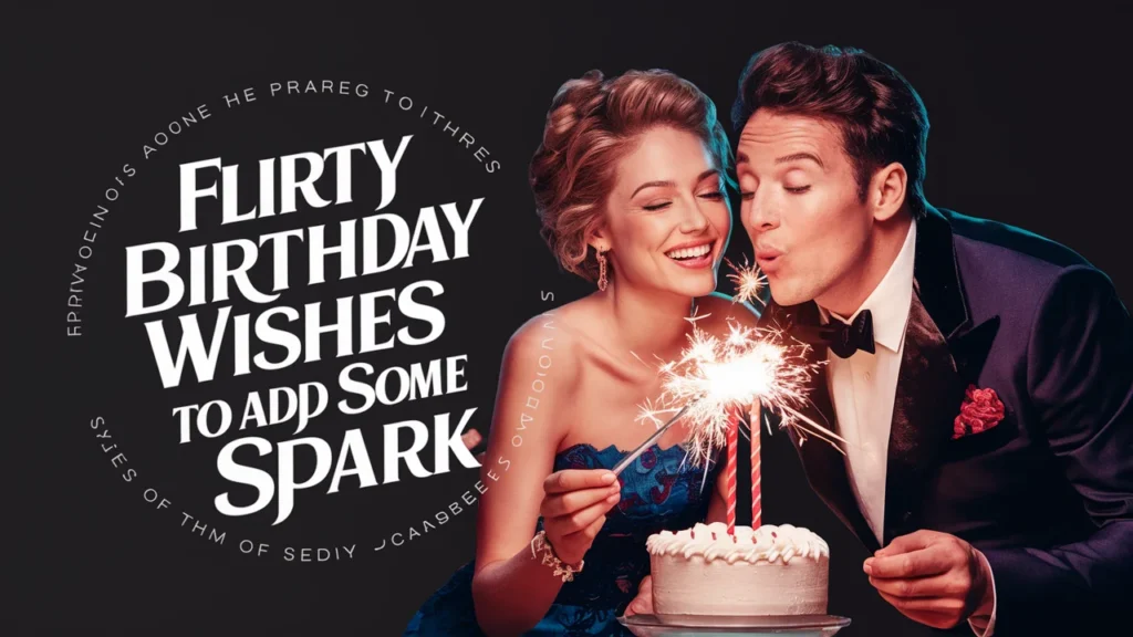 Flirty Birthday Wishes to Add Some Spark