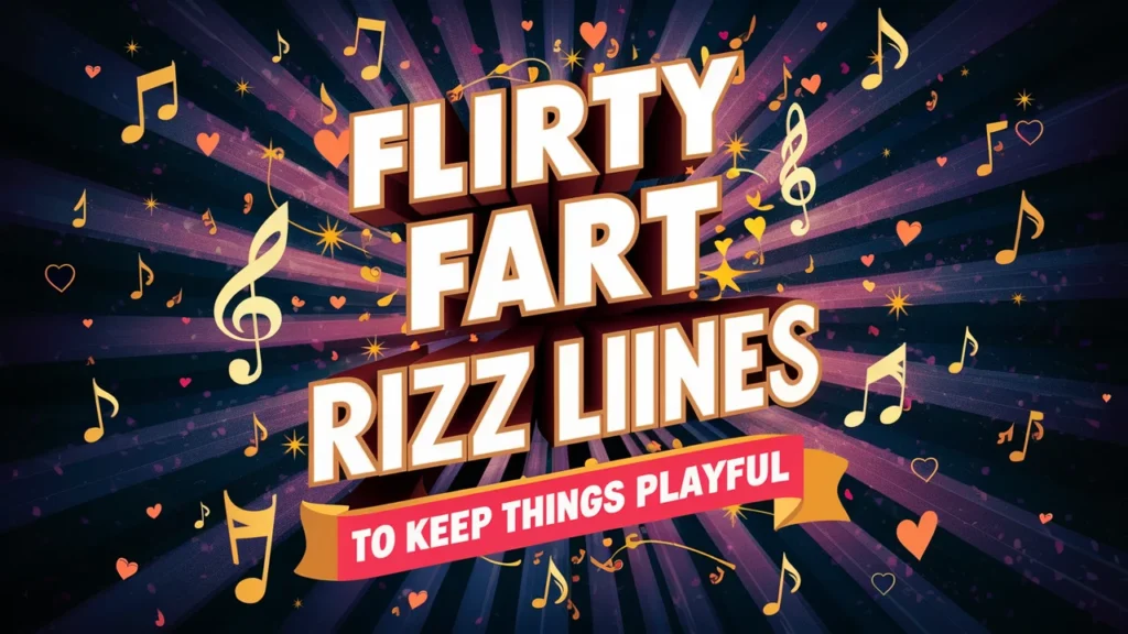 Flirty Fart Rizz Lines to Keep Things Playful