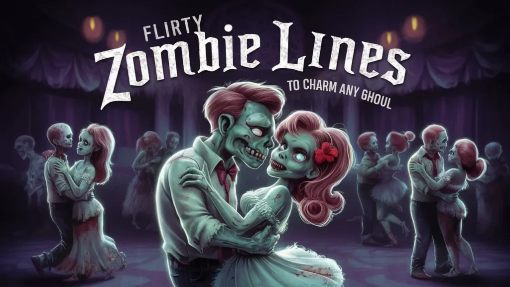 Flirty Zombie Lines to Charm Any Ghoul 